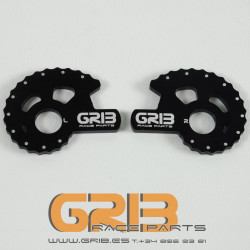 45- P25-17 pour axe de 17 mm  KIT DE 2 EXCENTRIQUES